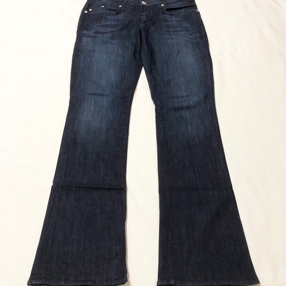 Rock & Republic Abigail Fit Dark Denim Low Rise Bootcut Jeans - 31 - Picture 2 of 16